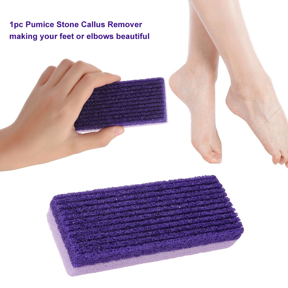 2pcs Pumice Stone Callus Remover Eliminator Foot Scrubber Exfoliator