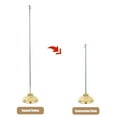 thumbnail image 3 of HAOANSmall Flag Pole Stand Office Flag Stand Flag Stand Base Small Table Flag Stand Metal Flag Stand Banner Pole Stand Lawn Flags Holder for Home Office, 3 of 8