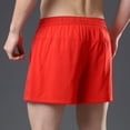 thumbnail image 5 of IWRICH Men's Running Shorts Athletic Workout Gym Shorts with Pockets Red XL, 5 of 8