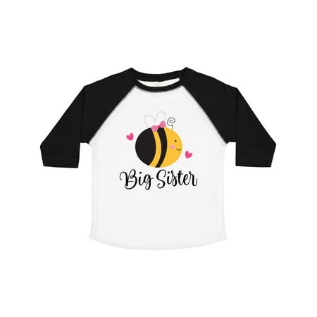 

Inktastic Big Sister Announcement Honeybee Gift Toddler Toddler Girl T-Shirt