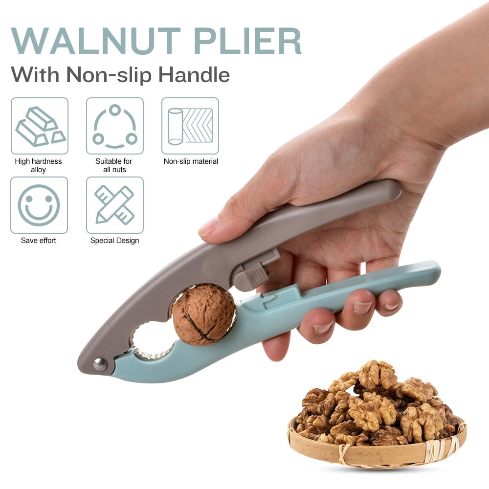 Nut Cracker Walnut Cracker Pecan Walnut Plier Opener Tool with Nonslip