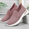 thumbnail image 2 of LASUDRAA Womens Walking Shoes Breathable Mesh Casual Shoes for Seniors, 2 of 6