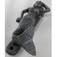 thumbnail image 2 of Iron Mermaid Doorknocker in Verdigris Finish, 2 of 2