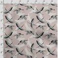 thumbnail image 3 of Soimoi Bird Printed, Japan Crepe SatinFabric By The Yard-54 Inch WideDecorative Sewing Fabric For Dresses, Kimonos, Gowns-Pink, 3 of 5