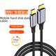thumbnail image 4 of Producto Cable de conexión USB 3.1 Tipo C a 3.0 Micro Cable de datos Tipo C a Micro B, 4 of 4