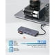 thumbnail image 5 of Adaptador multipuerto de 7 puertos USB C Hub FORIDA 4K HDMI 100 W PD, 5 of 7