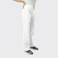 thumbnail image 4 of SPECTRUM UNIFORMS Unisex Scrub Pant, Ultrasoft Classic Scrub Pants Drawstring Waist Pant Ideal for Medical Professionals Pant White, 4 of 5