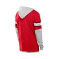 thumbnail image 3 of Men's New Era Red Kansas City Chiefs Twofer Layered Long Sleeve Hoodie T-Shirt, 3 of 5