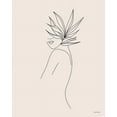 thumbnail image 2 of Nieman, Rachel 15x18 White Modern Wood Framed Museum Art Print Titled - Modern Figural Line Drawing, 2 of 4
