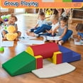 thumbnail image 2 of Tolead Crawling and Sliding Soft Foam Block, Crawl Activity Play Set, Multi-color, 2 of 8