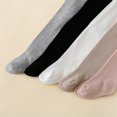 thumbnail image 3 of DEELLEEO 5pcs Baby Girls‘ Solid Color Leggings  Suitable For Daily Wear, 3 of 6