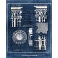 thumbnail image 3 of Tre Sorelle Studios 20x24 Black Modern Framed Museum Art Print Titled - Vintage Blueprints II, 3 of 5