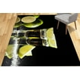 thumbnail image 2 of Modern Rugs, Saloon Rugs, Popular Rugs, Pub Rugs, Machine Washable Rug, Shot And Lemon Rugs, Shot Drink Rugs, Front Door Rugs, Pub Rug, 1.7'x2.3' - 50x70 cm, 2 of 7