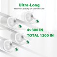 thumbnail image 4 of Cinta adhesiva de doble cara LOCKLOCK, paquete de 4, 1,3 cm x 762 cm, 4 of 8