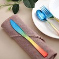 thumbnail image 2 of Balsa Circle 24 Pieces 8" Assorted Ombre Plastic Party Knives Disposable Event Tableware, 2 of 6