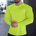 thumbnail image 2 of Men's UPF 50+ Long Sleeve Compression Shirts, Water Sports Rash Guard Base Layer, Athletic Workout Shirt, 2 of 5