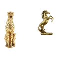 thumbnail image 1 of Majestuosa Escultura De Fusión De Guepardo Y Caballo, Elegante Figura De Animal, Centro De Mesa, Artesanía Hecha A Mano Para Oficina, Decoración Del Hogar, Hoteles, Estanterías, Chimeneas., 1 of 8