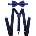 thumbnail image 3 of Tirantes hipster de moda para hombres adultos, tirantes con lazo para hoteles y padrinos de boda, 3 of 6