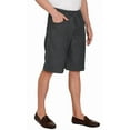 thumbnail image 4 of Turtle Bay New York Men's Stretch Waist Pull On Shorts in Denim Fabric - Free of Buttons & Snaps, 4 of 5