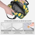 thumbnail image 3 of Easygdp Lemon Caja de Almuerzo para Mujeres y Hombres, Bolsa de Almuerzo Insulada, Bolsas Reutilizables Impermeables para Viajes, Trabajo y Picnics, 3 of 7