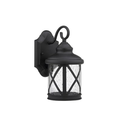 Belen Kox MILANIA ADORA Transitional 1 Light Black Outdoor Wall Sconce 16" Height