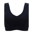 thumbnail image 5 of Naturalour 3 Pack Bra Women's Seamless Light Support Comfort Lace Night Sleep & Sport Bra - Wireless Yoga Tops, 5 of 5