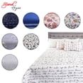 thumbnail image 1 of Colcha Matrimonial Doble Vista Estampada Poesia Yamel, 1 of 4