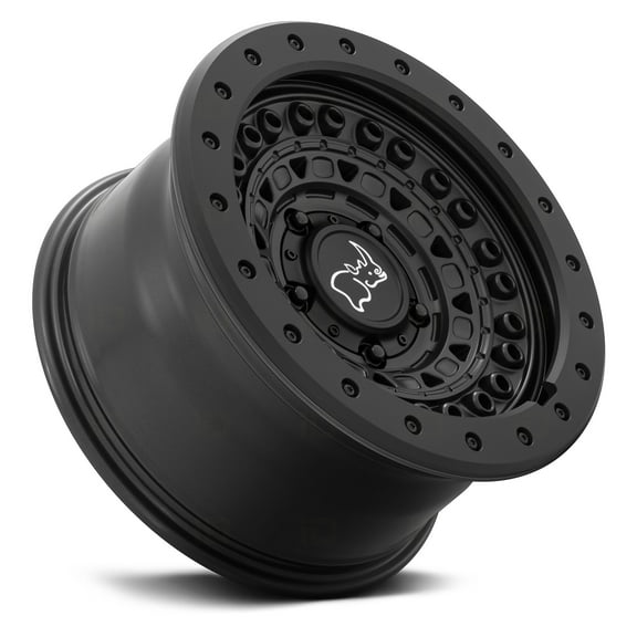 Black Rhino Barricade 17X8.5 6X139.7 -18Et 112.1Cb Gun Black With Black Rock Guard Wheel