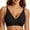 3-Black, variant on Jelly Bra for Women, Wireless Seamless Full Coverage Bra with Embossed Floral Texture & Scalloped Edge