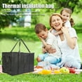 thumbnail image 7 of Product Classification Closure Bags & Lids & Boxes Insulated Food Bag for Hot and Cold Meals Large Capacity Reusable Warming Tote Catering Storage, 7 of 7