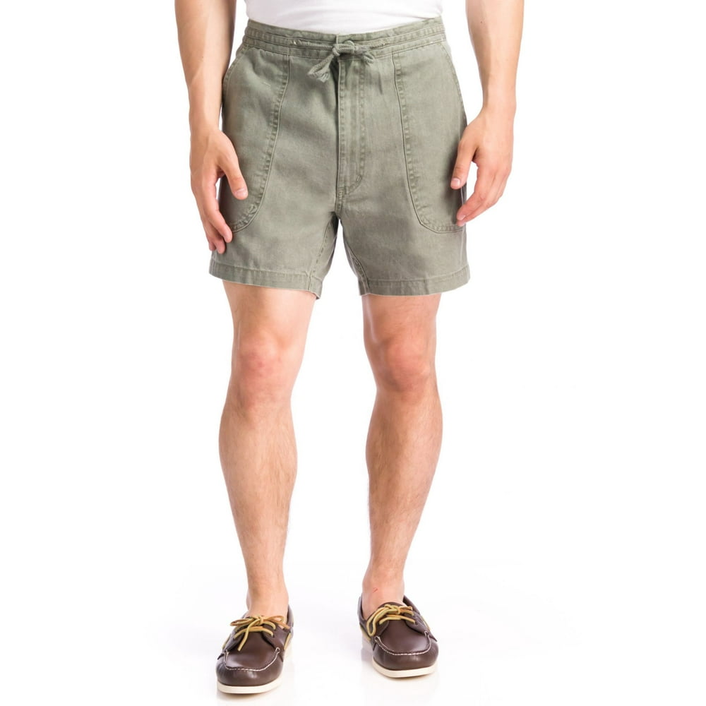 Weekenders Weekender Men's Original Deck Shorts, Olive, 38 Walmart