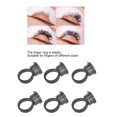 thumbnail image 3 of Microblading Ink Ring Cup, 100pcs Disposable Safe Dustproof Lid  Ink Ring Cup  for  Shops White,Yellow,Pink,Black, 3 of 7