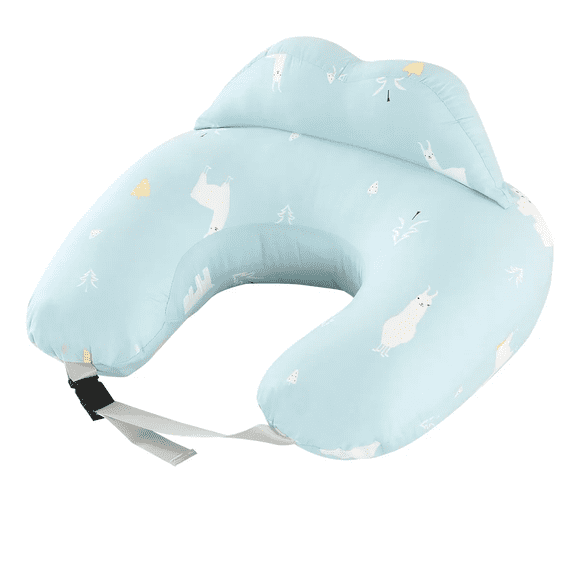 Almohada Cojin De Lactancia Para Bebé Amamantar Antirreflujo Xtellar azul