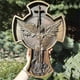 thumbnail image 4 of Figura resina ornamento estatua escultura decoración figurilla divertido tabletop artesan colección signo interior patio patio decoración Guardurnaity HA010868-00B, 4 of 6