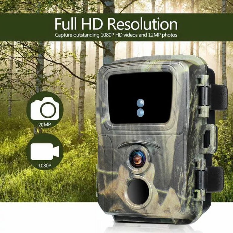 NEUF Caméra de Chasse HD Trail Caméra lueur IR LED Vision Nocturne IP56