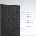 thumbnail image 3 of PC de escritorio Getttech GPA-GV340GA-01M AMD Ryzen 5 3400G, 8GB DDR4 3200Mhz, 240GB 2.5”SSD SATA III, AMD A520, 550w, Wifi, 3 of 7