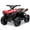 Red, variant on Goldensoil 6V Kids ATV 4-Wheeler, 1.8MPH Max Speed, Ride-On Toy with Music, Up to 55 Pounds, Black