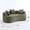 Green, variant on Full Size Rustic Sofas, Crescent-shaped sofa, modern low-back design with deep cushions, self-inflating foam-filled large two-seater sofa requiring no assembly. (green chenille fabric), Modern Sofas