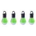 thumbnail image 2 of Cheers.US 1Pc/4Pcs 3 LED Tent Lamp Portable LED Tent Light Clip Hook Hurricane Emergency Lights LED Camping Light Bulb Camping Tent Lantern Bulb for Camping Hiking Fishing, 2 of 4