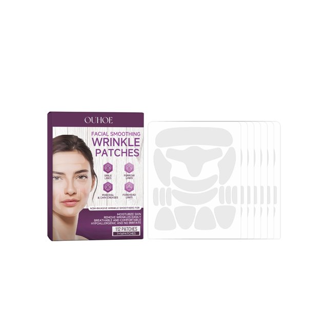 Mascarillas faciales Cuidado de la piel Hoja Lifting de arrugas - Reafirmante instantáneo Reparación calmante Dispositivo de belleza conveniente Pasta de levantamiento de rayas