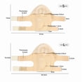 thumbnail image 7 of 1pair Plantar Fasciitis Relief Heel Protectors Shockproof Achilles Tendonitis Heel Support Cushion Adjustable Heel Inserts Pads, 7 of 7