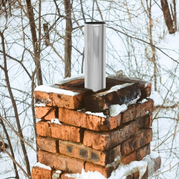 unbranded Stainless Steel Chimney For Camping Stove Flue Pipe Stove Exhaust Easy Maintenance Safe Ventilation