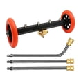 thumbnail image 3 of Limpiador de tren de rodaje para hidrolavadora, limpiador de tren de rodaje, 4000 PSI, conector rápido universal de 1/4 con 3 varillas de extensión Naranja, 3 of 8