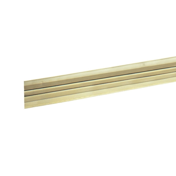 M-D Building Products 52000 1-1/8 in. x 17 ft. Bronze Aluminum Nail-on Weatherseal for Doors and Windows