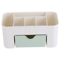 thumbnail image 4 of Multifunctional Desk Desktop Organizer Drawer Stationery Holder Makeup Storage Box Home Green, 4 of 5
