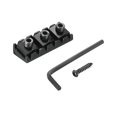 thumbnail image 1 of Unique Bargains Metal Guitar String Locking Nut Electric Guitar Tremolo Bridge Lock 42mm Black for Electric Guitar Replacement Part, 1 of 5