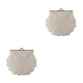 thumbnail image 3 of QualitChoice Sac d'Épaule Élégant pour Femmes Polyvalent et Intemporel Sac de Soirée en Polyester Élégant à Porter en Main Sac de Mariage Chic beige Ensemble de 2, 3 of 6