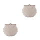 thumbnail image 4 of Bolsos de mano de noche modernos y versátiles Sonducket de poliéster color beige, 4 of 6