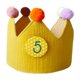 thumbnail image 4 of Sombrero de cumpleaños para niños, corona, bola, fiesta, tema, sombrero, accesorios para fotografías, 4 of 6