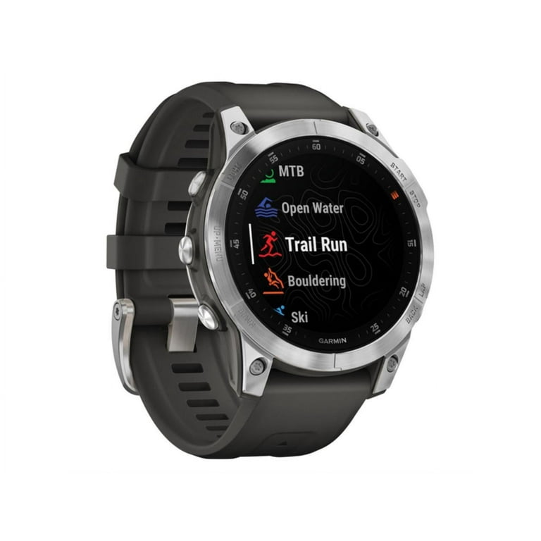 Garmin Epix Gen 2 47mm GPS Smartwatch, Slate Steel #010-02582-00 